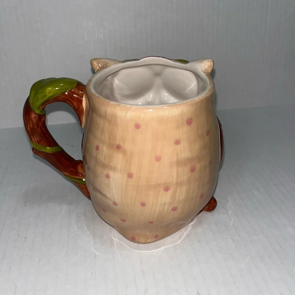 Owl Mug Pier 1 Imports Olli The Owl Large 3D Hand-Painted Mug 16 oz Coffee Mug